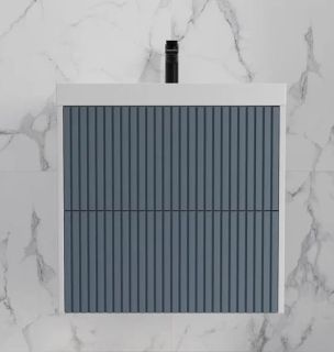 Тумба под раковину Style Line Стокгольм 60 ЛС-00002306 графит софт